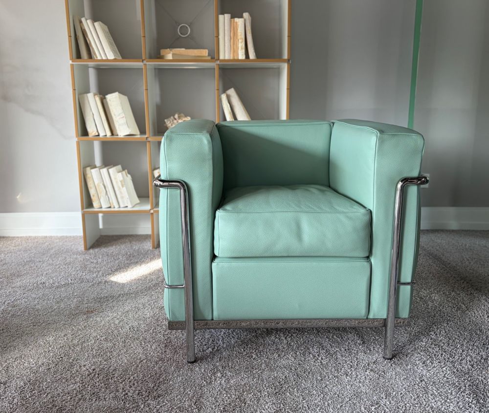 Cassina LC2 Grand Confort verde menta